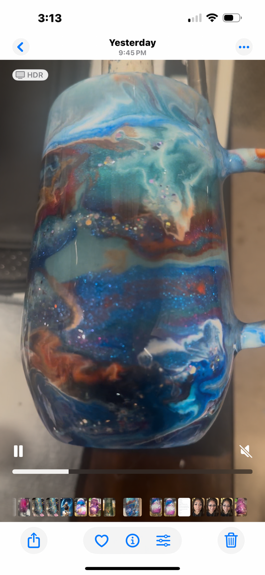 16 oz Coffee Mug Tumbler – beach vibes