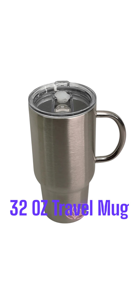 Custom tumbler 32 Oz Travel tumbler