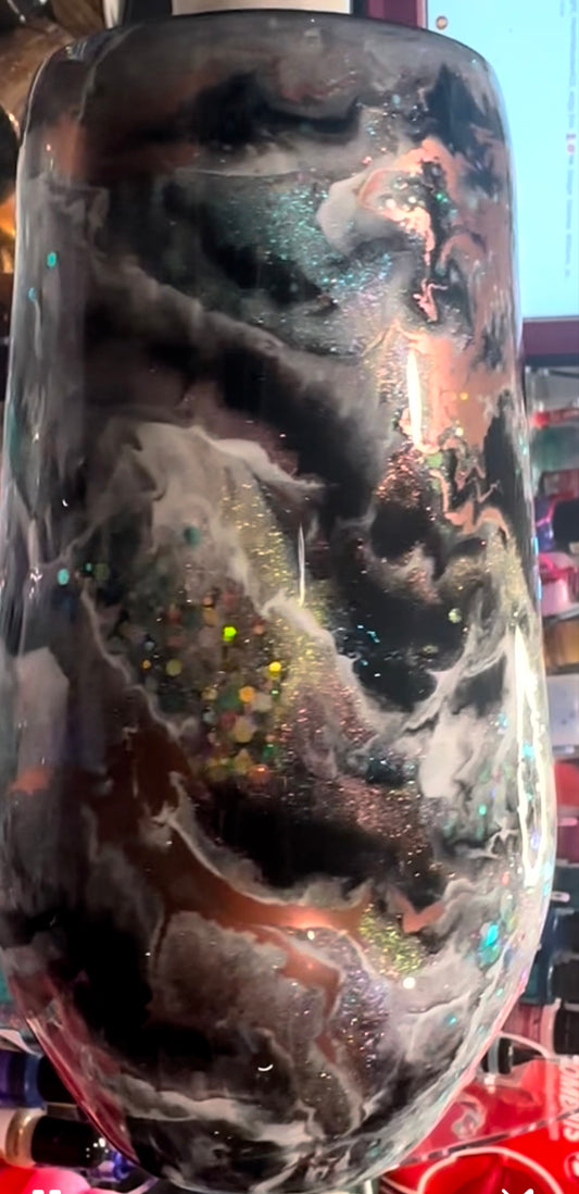 17oz STEMLESS WINE GLASS W/ SLIDING LID