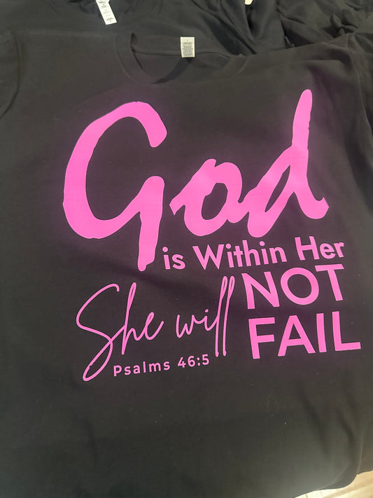 God is within her Tshirt