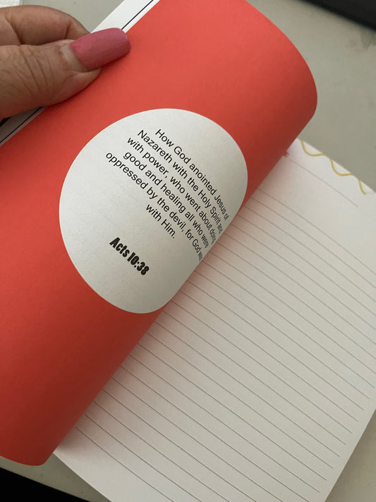 Journal: "His Blood - My Healing"