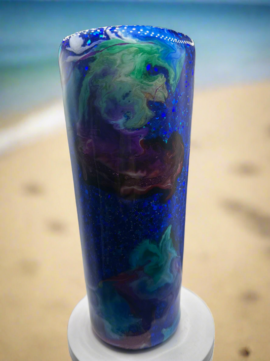 24 oz Tumbler – Blue Lagoon