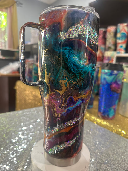 40 OZ Tumbler with handle