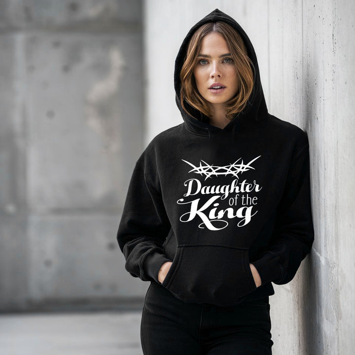 Daughter of the King" Christian Hoodie