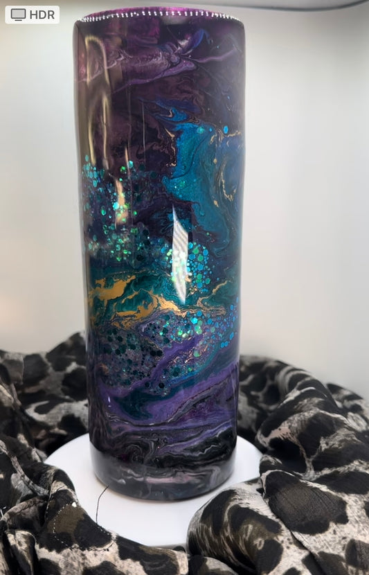 30 OZ Tumbler - Purple Maze