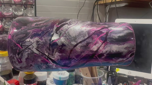 30 OZ Curve Tumbler purples