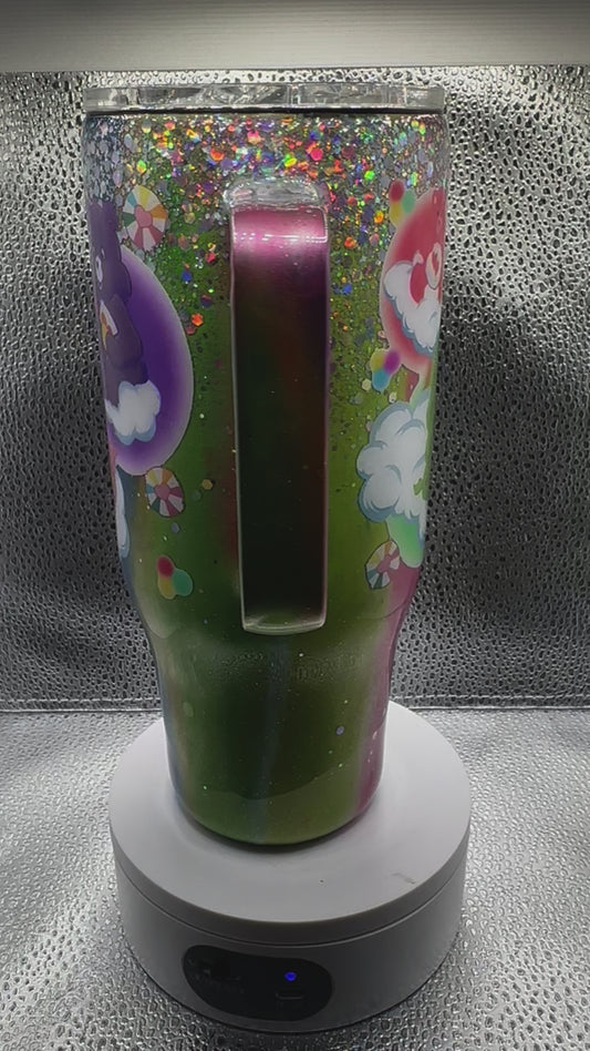 24 oz Tumbler – Rainbow Bears