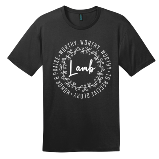 Worthy Lamb" Christian T-Shirt